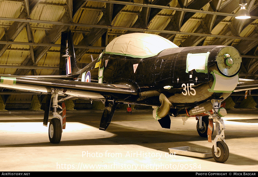 Aircraft Photo of ZF315 | Short S-312 Tucano T1 | UK - Air Force | AirHistory.net #90584