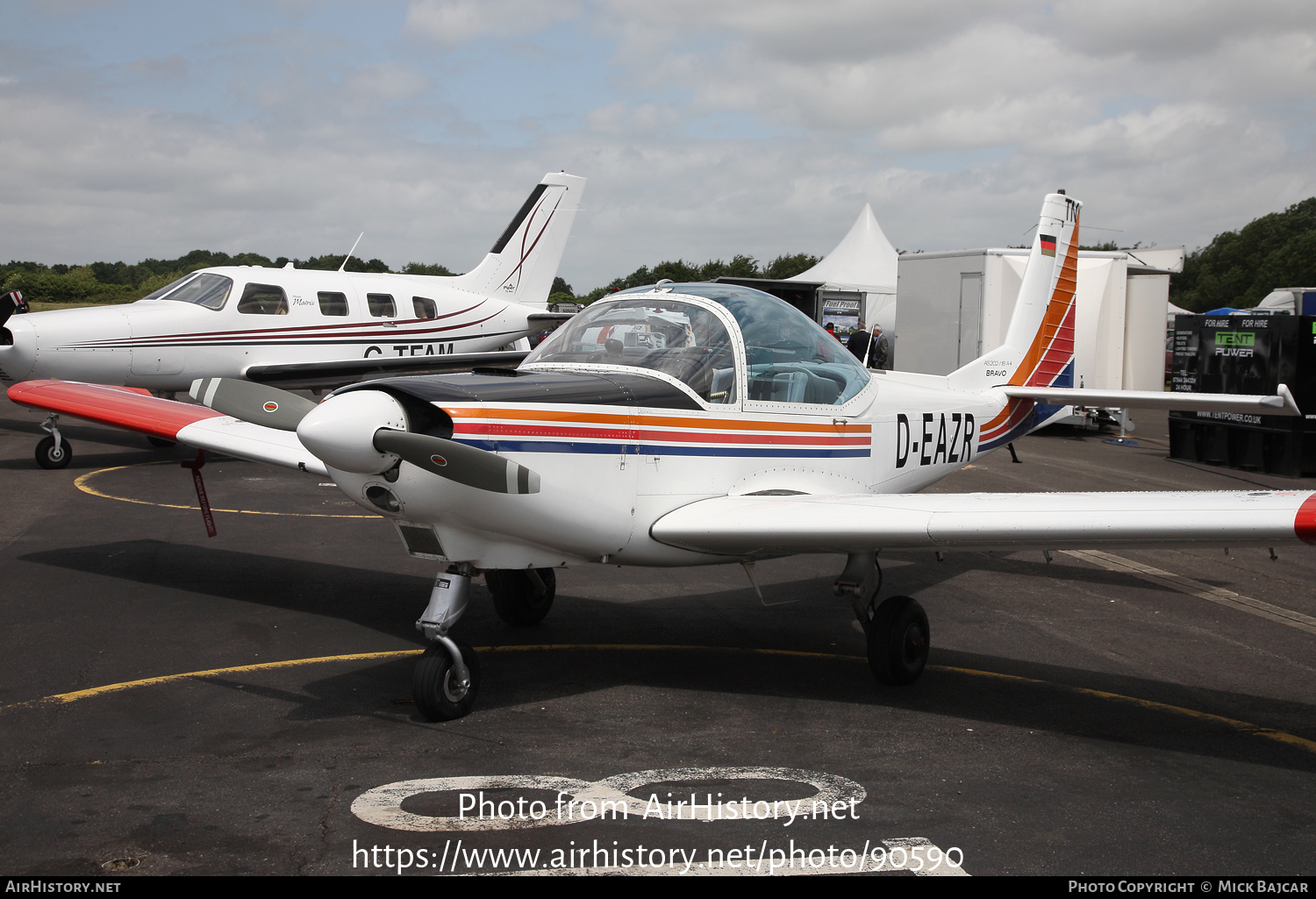 Aircraft Photo of D-EAZR | FFA AS-202/18A-4 Bravo | AirHistory.net #90590