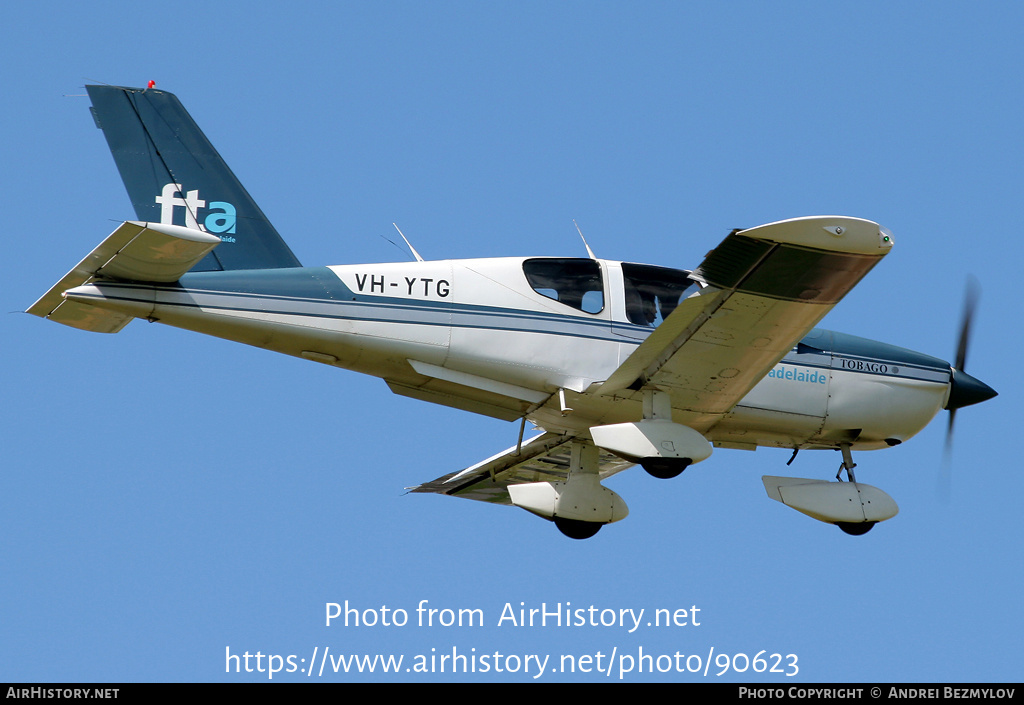 Aircraft Photo of VH-YTG | Socata TB-10 Tobago | Flight Training Adelaide - FTA | AirHistory.net #90623