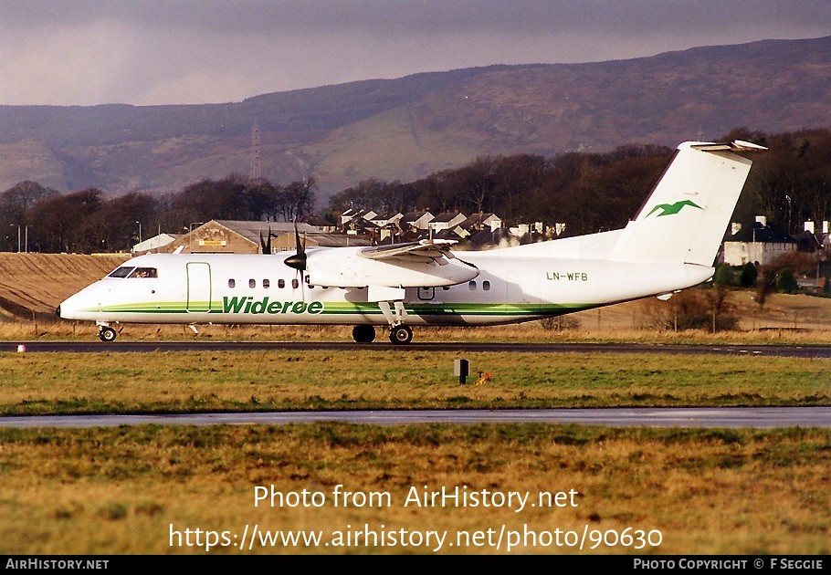 Aircraft Photo of LN-WFB | De Havilland Canada DHC-8-311 Dash 8 | Widerøe | AirHistory.net #90630