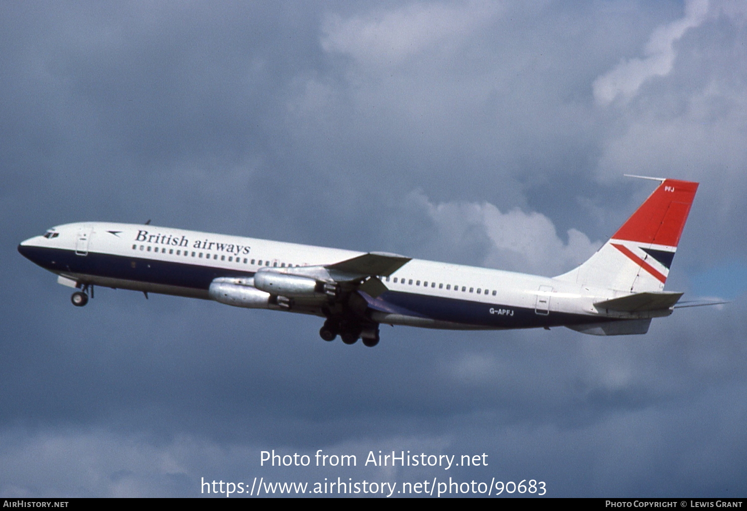 Aircraft Photo of G-APFJ | Boeing 707-436 | British Airways | AirHistory.net #90683