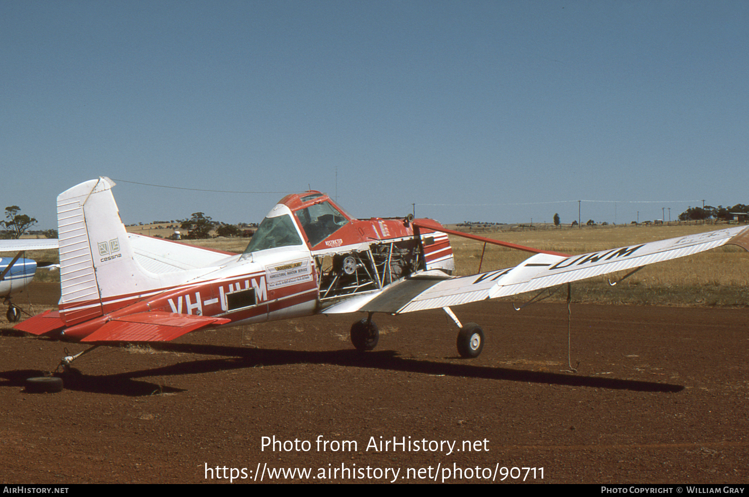 Aircraft Photo of VH-UWM | Cessna A188B AgWagon | Boccon Air | AirHistory.net #90711