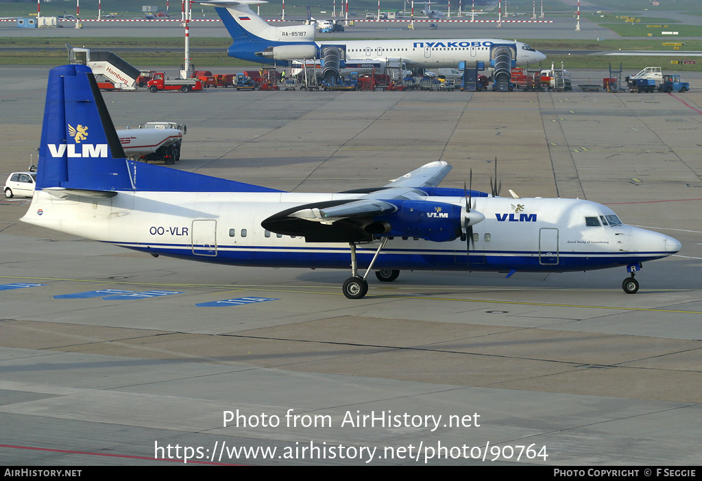 Aircraft Photo of OO-VLR | Fokker 50 | VLM Airlines | AirHistory.net #90764