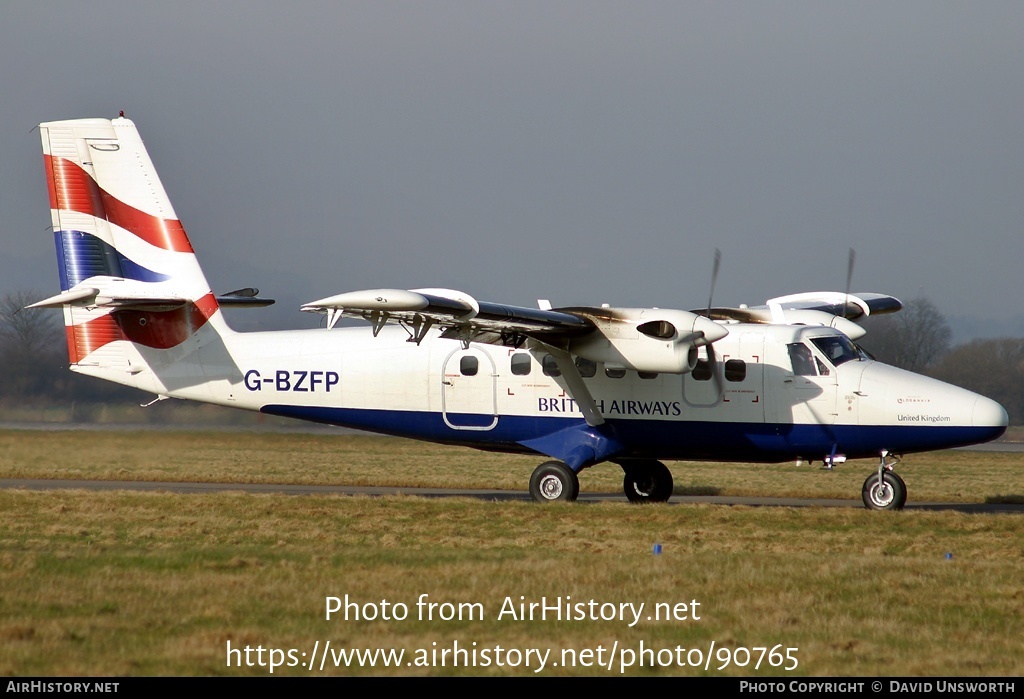 Aircraft Photo of G-BZFP | De Havilland Canada DHC-6-300 Twin Otter | British Airways | AirHistory.net #90765