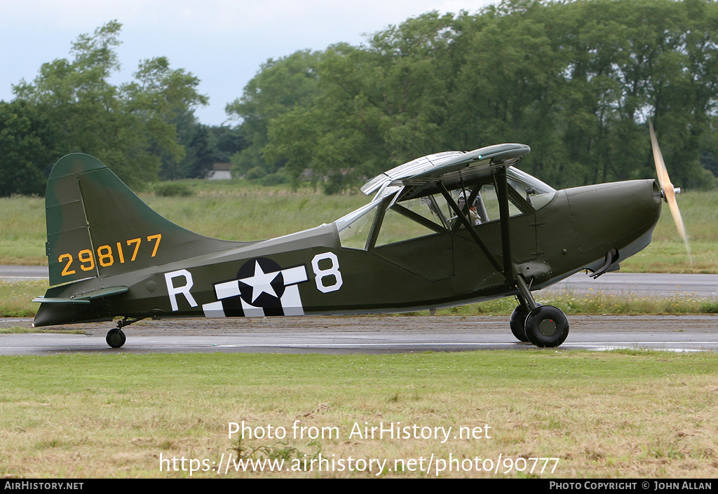 Aircraft Photo of N6438C / 298177 | Stinson L-5 Sentinel | USA - Air Force | AirHistory.net #90777