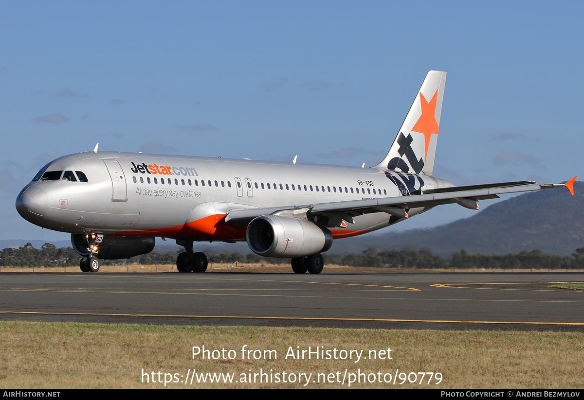 Aircraft Photo of VH-VQO | Airbus A320-232 | Jetstar Airways | AirHistory.net #90779