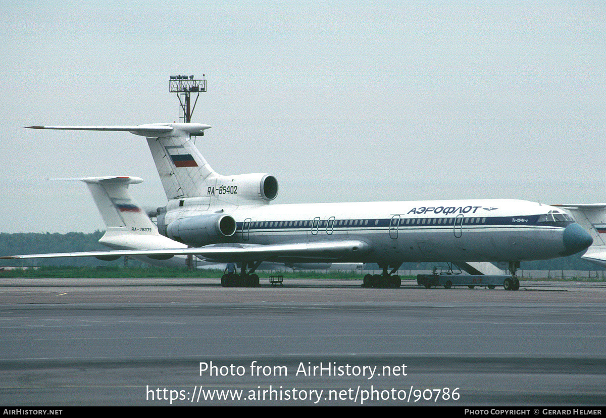 Aircraft Photo of RA-85402 | Tupolev Tu-154B-2 | Aeroflot | AirHistory.net #90786