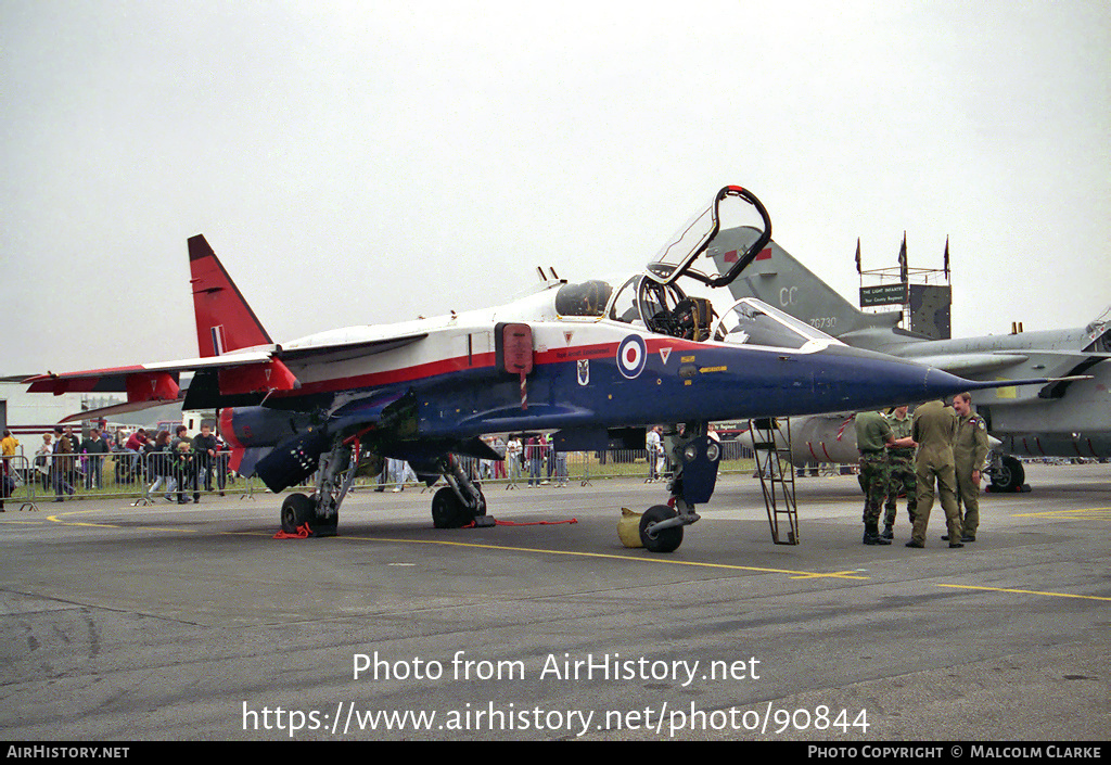 Aircraft Photo of ZB615 | Sepecat Jaguar T2A | UK - Air Force | AirHistory.net #90844