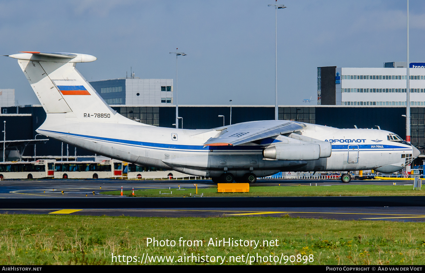 Aircraft Photo of RA-78850 | Ilyushin Il-76MD | Aeroflot | AirHistory.net #90898