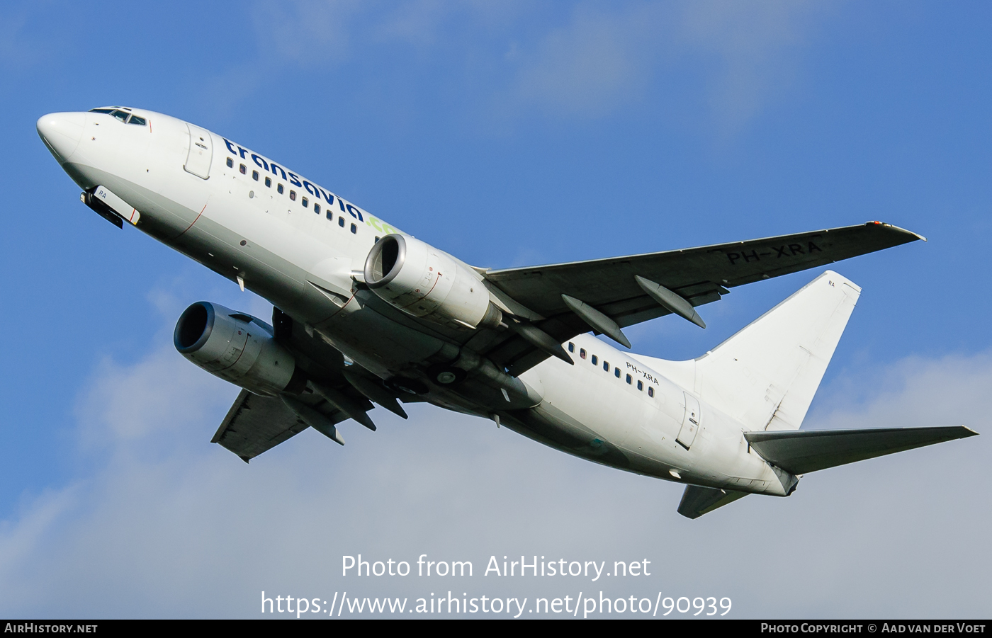 Aircraft Photo of PH-XRA | Boeing 737-7K2 | Transavia | AirHistory.net #90939