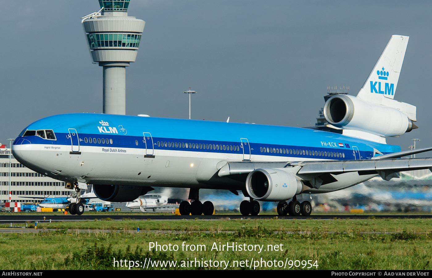 Aircraft Photo of PH-KCK | McDonnell Douglas MD-11 | KLM - Royal Dutch Airlines | AirHistory.net #90954