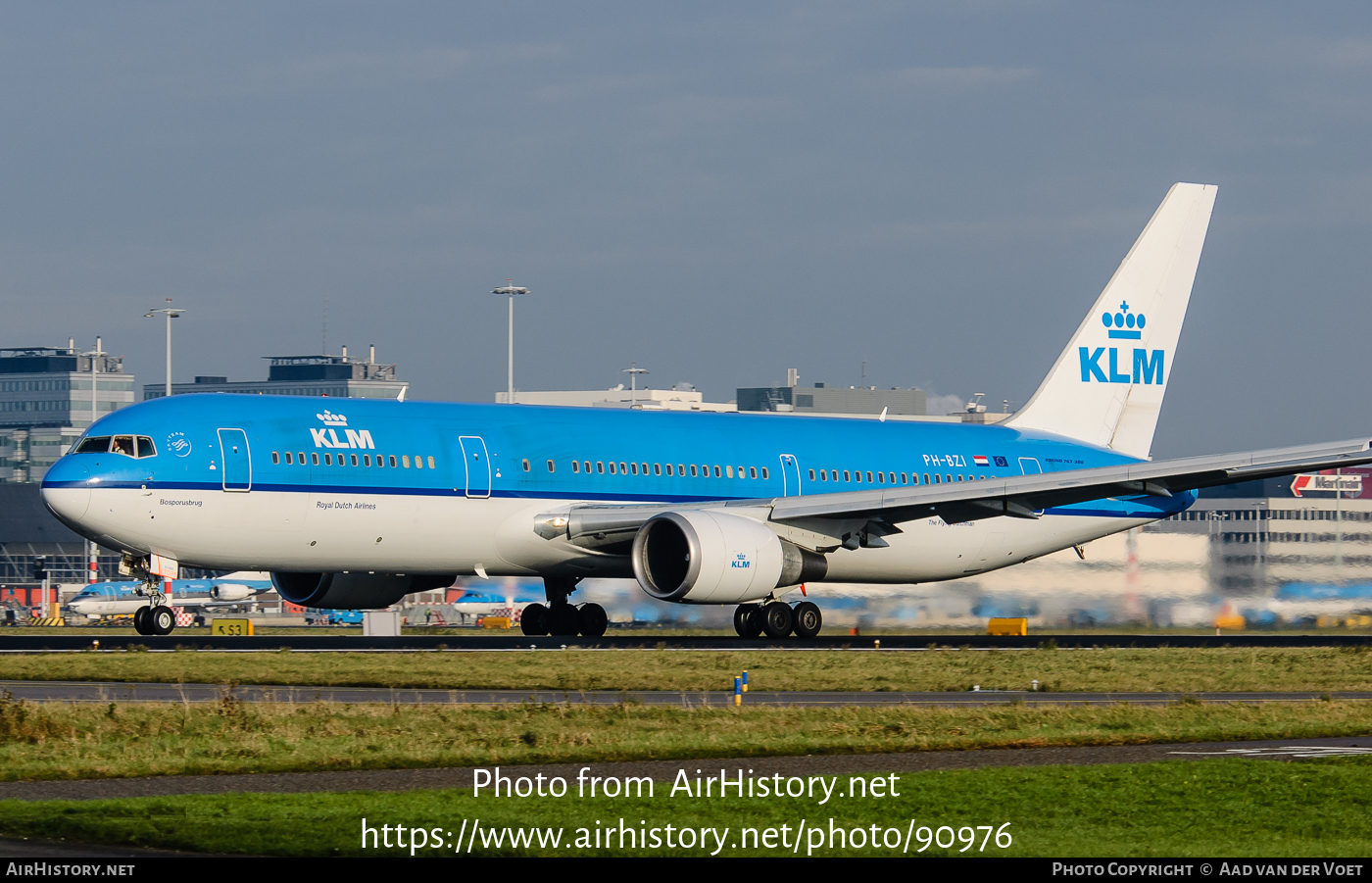 Aircraft Photo of PH-BZI | Boeing 767-306/ER | KLM - Royal Dutch Airlines | AirHistory.net #90976