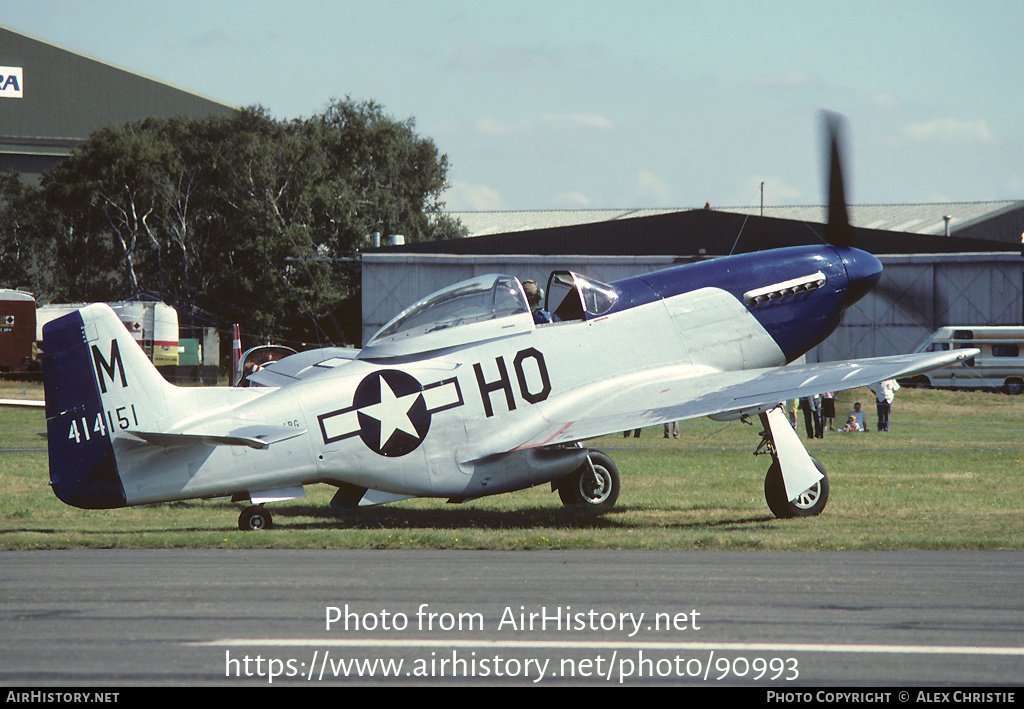 Aircraft Photo of N314BG / NL314BG / 414151 | North American P-51D Mustang | USA - Air Force | AirHistory.net #90993