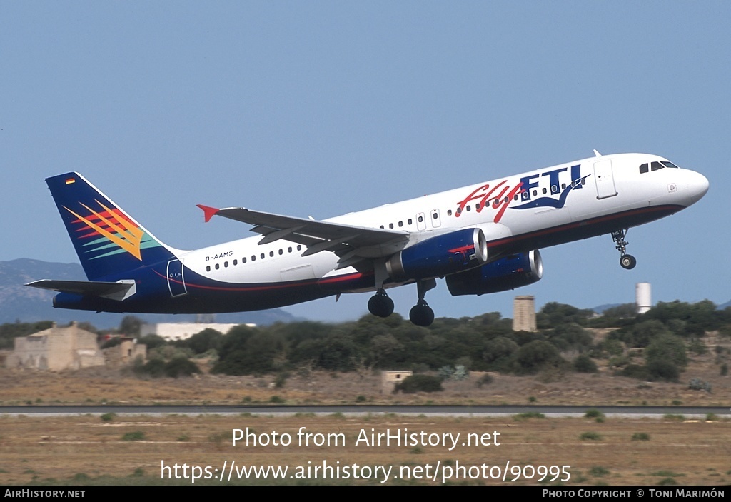 Aircraft Photo of D-AAMS | Airbus A320-231 | Fly FTI | AirHistory.net #90995