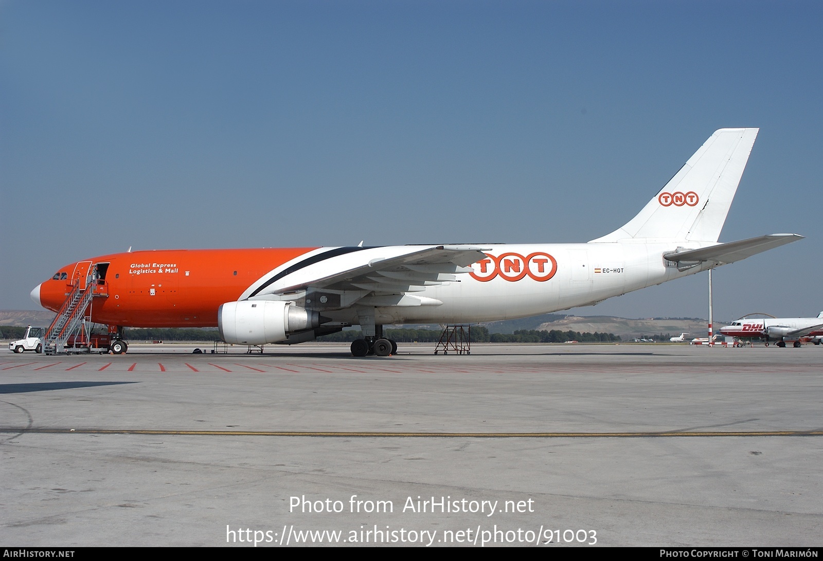 Aircraft Photo of EC-HQT | Airbus A300B4-103(F) | TNT Airways | AirHistory.net #91003