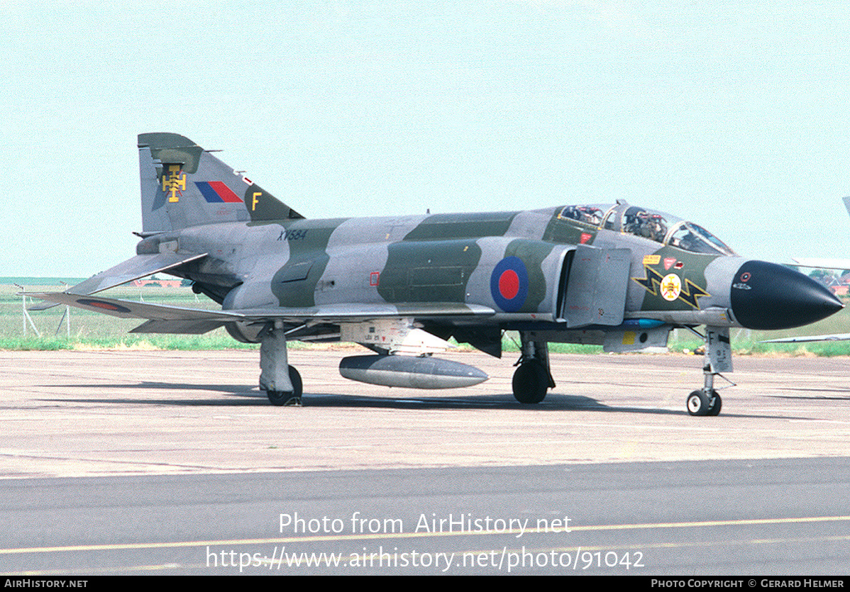 Aircraft Photo of XV584 | McDonnell Douglas F-4K Phantom FG1 | UK - Air Force | AirHistory.net #91042