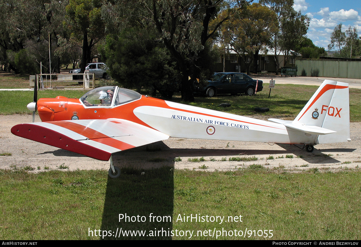 Aircraft Photo of VH-FQX | Scheibe SF-25C Falke | Australian Air Force Cadets | AirHistory.net #91055