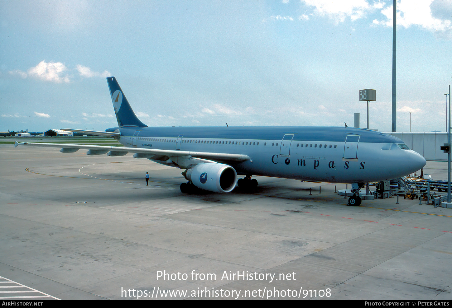 Aircraft Photo of VH-YMJ | Airbus A300B4-605R | Compass Airlines | AirHistory.net #91108