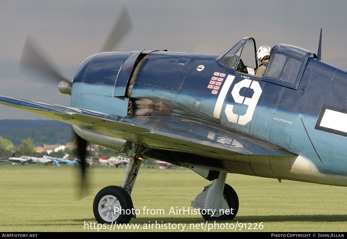 Aircraft Photo of G-BTCC / 40467 | Grumman F6F-5K Hellcat | USA - Navy | AirHistory.net #91226