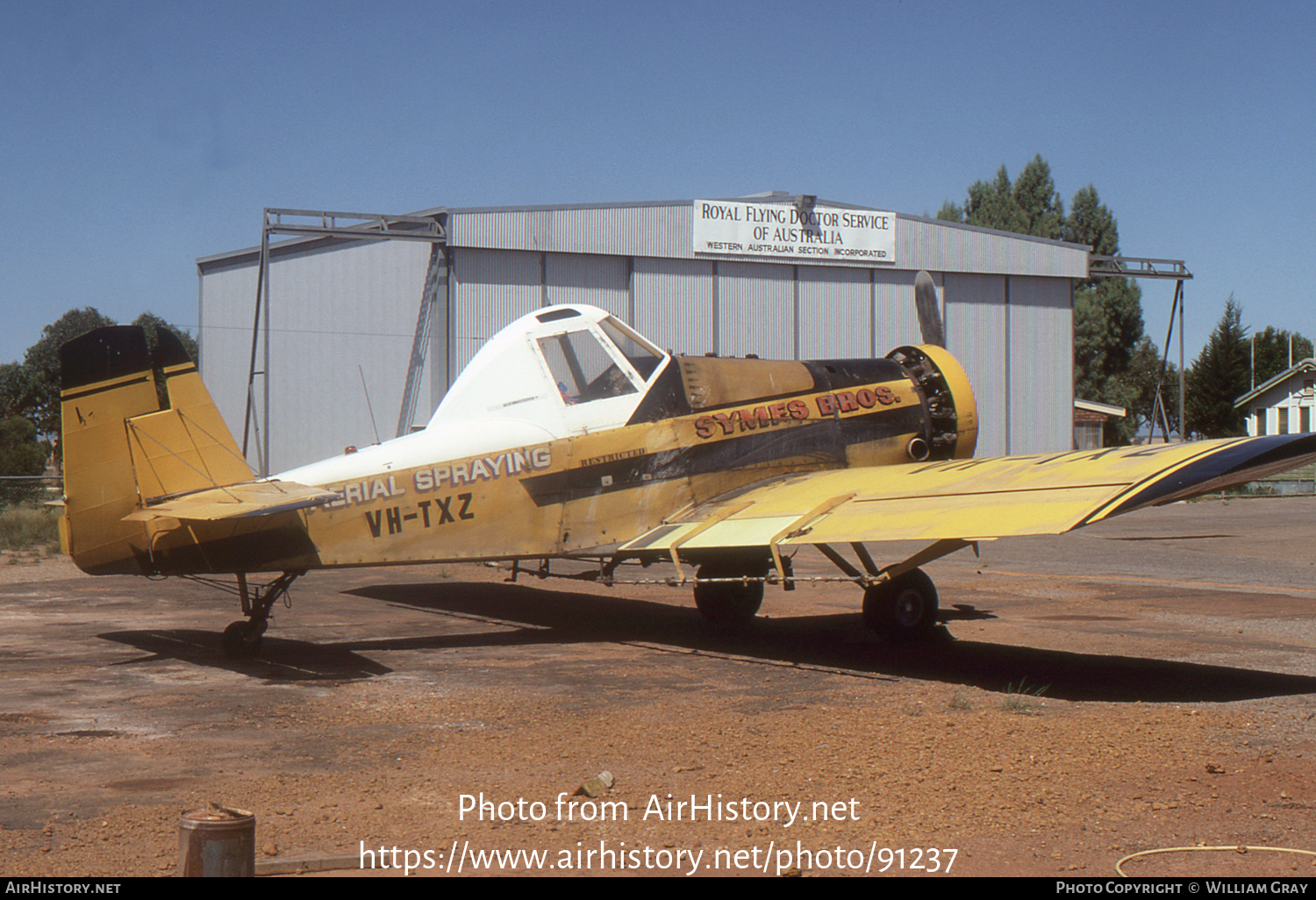 Aircraft Photo of VH-TXZ | Rockwell S2R Thrush Commander | Symes Bros Aerial Spraying | AirHistory.net #91237