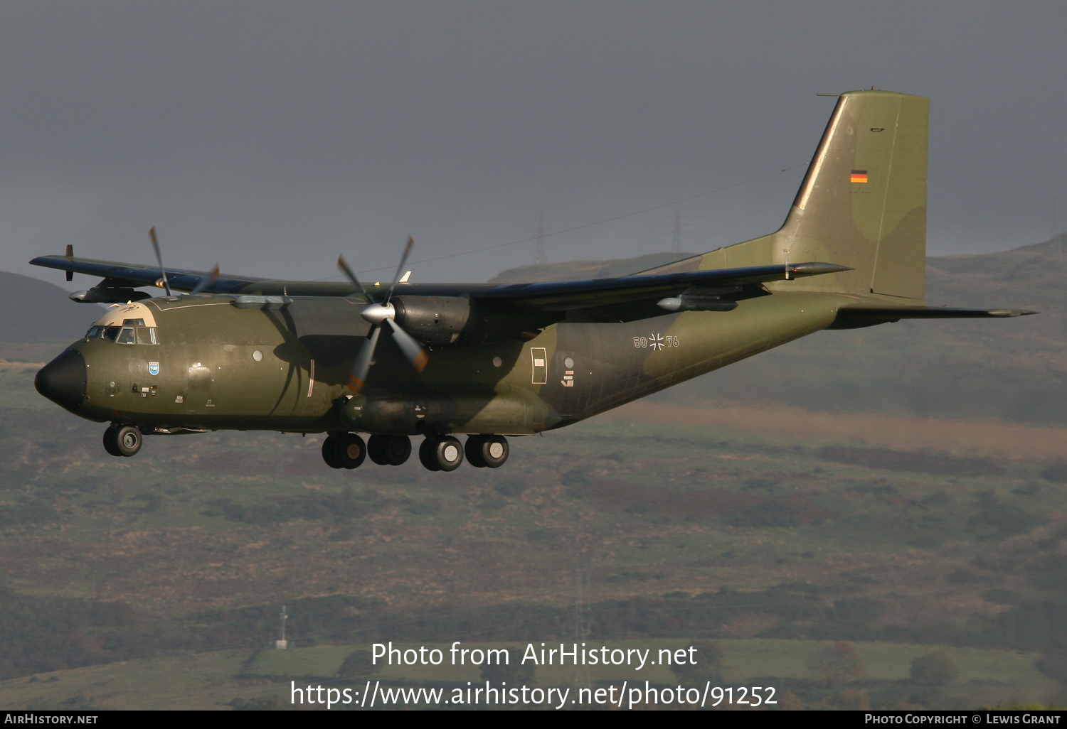 Aircraft Photo of 5076 | Transall C-160D | Germany - Air Force | AirHistory.net #91252