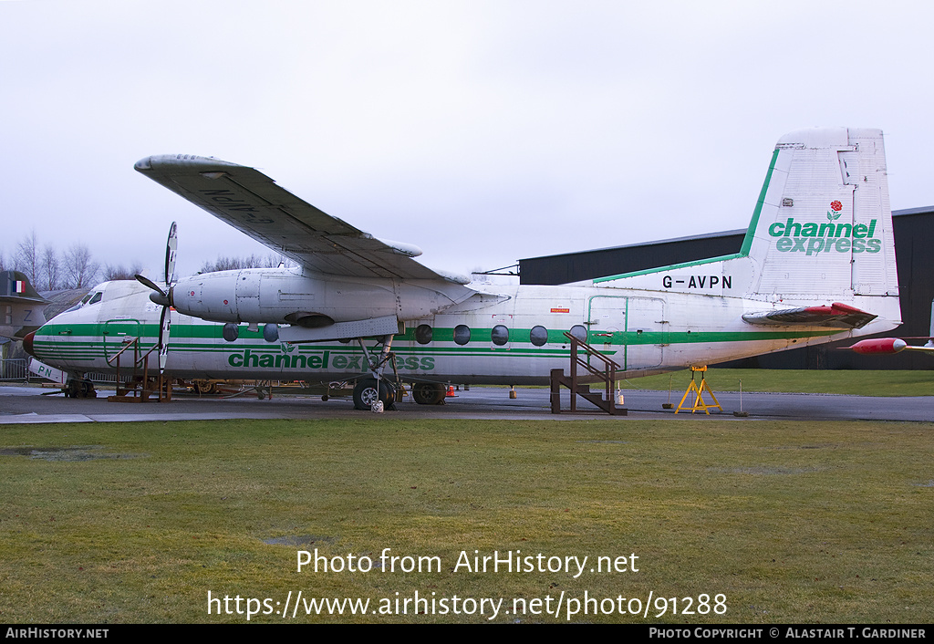 Aircraft Photo of G-AVPN | Handley Page HPR-7 Herald 213 | Channel Express | AirHistory.net #91288