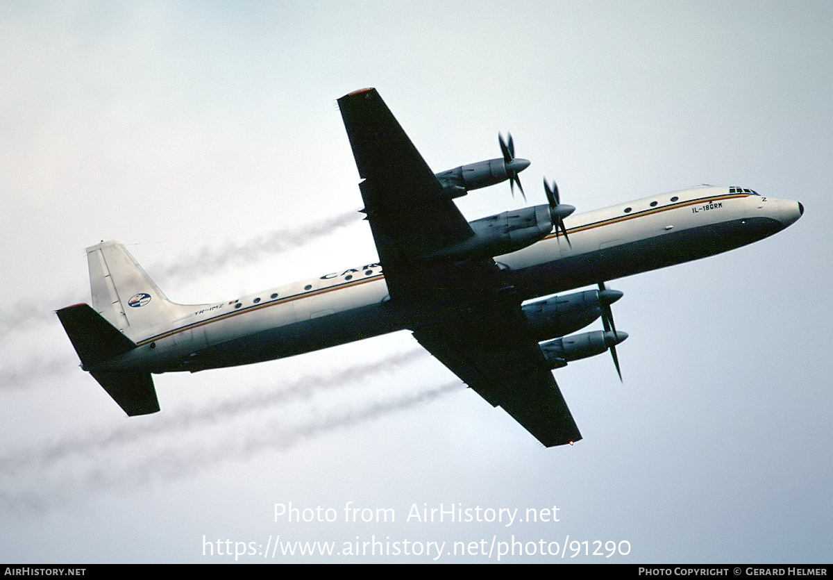 Aircraft Photo of YR-IMZ | Ilyushin Il-18GrM (SCD) | Romavia | AirHistory.net #91290