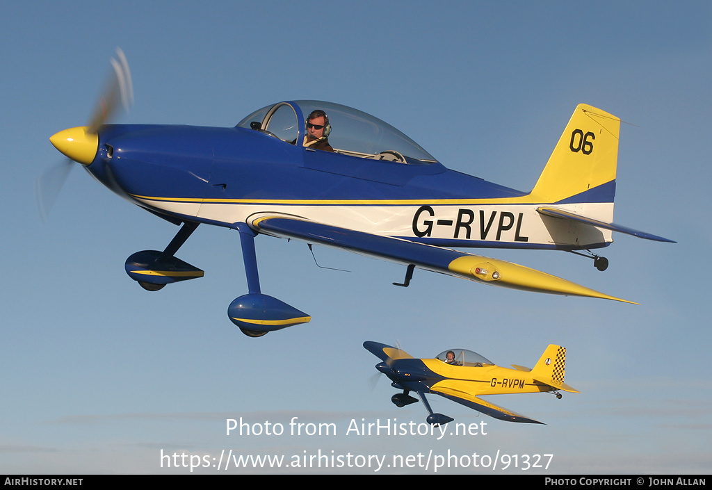 Aircraft Photo of G-RVPL | Van's RV-8 | AirHistory.net #91327