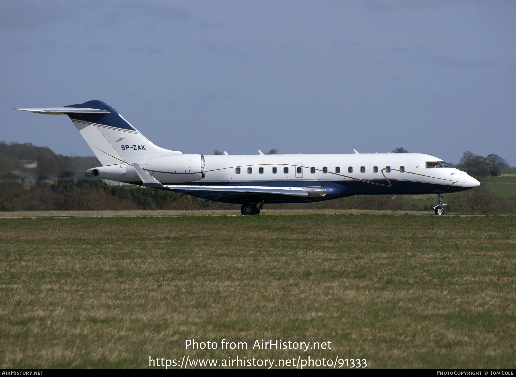 Aircraft Photo of SP-ZAK | Bombardier Global 5000 (BD-700-1A11) | AirHistory.net #91333