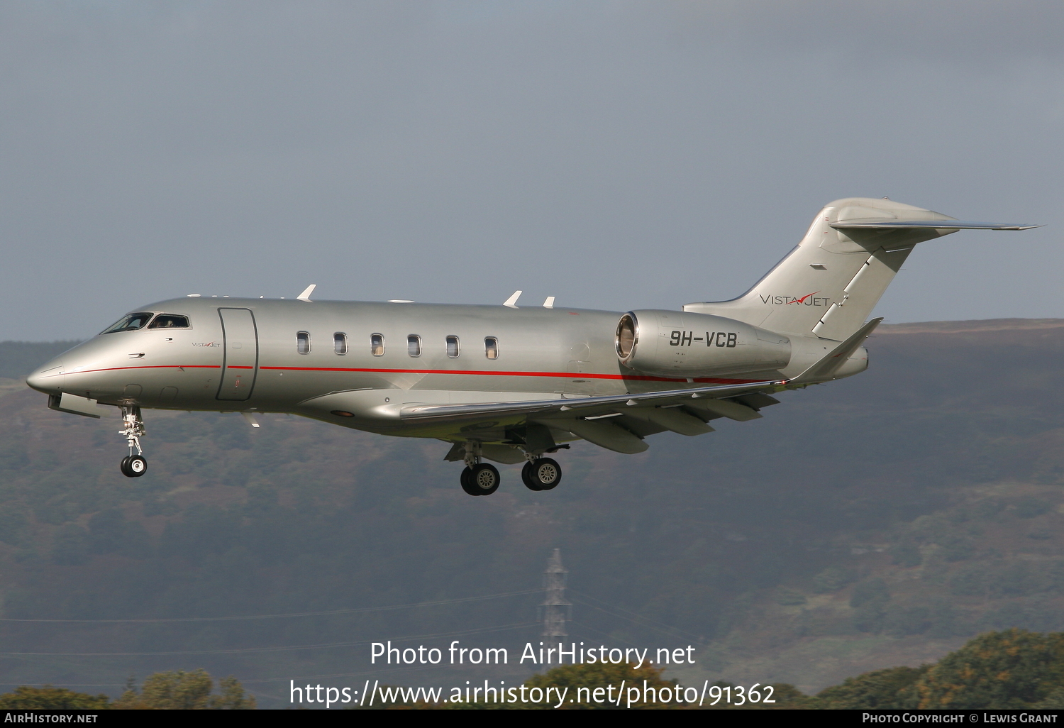 Aircraft Photo of 9H-VCB | Bombardier Challenger 350 (BD-100-1A10) | VistaJet | AirHistory.net #91362