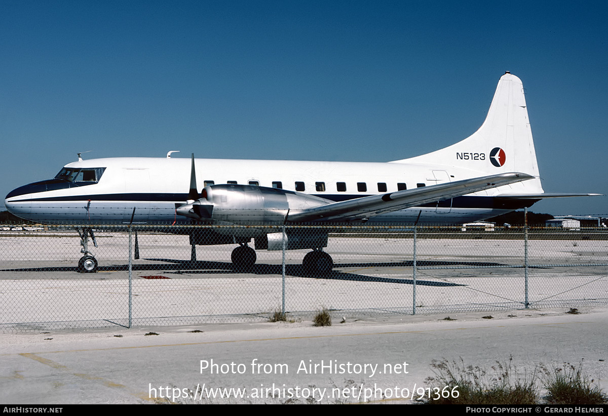 Aircraft Photo of N5123 | Convair 580 | General Motors Air Transport | AirHistory.net #91366