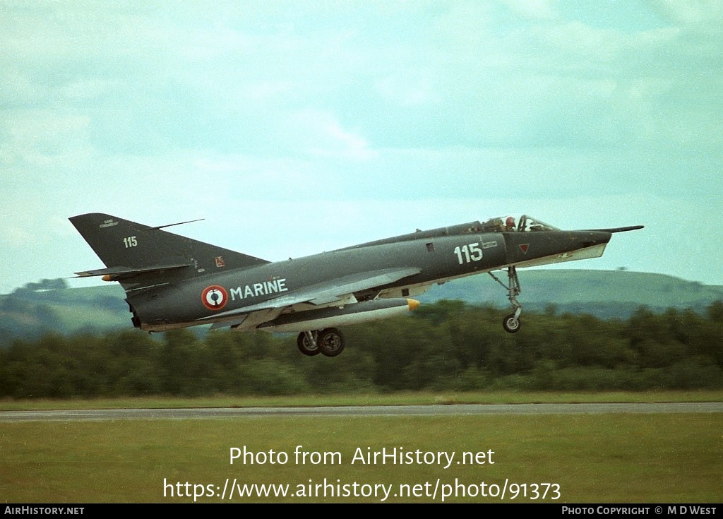 Aircraft Photo of 115 | Dassault Etendard IVP | France - Navy | AirHistory.net #91373