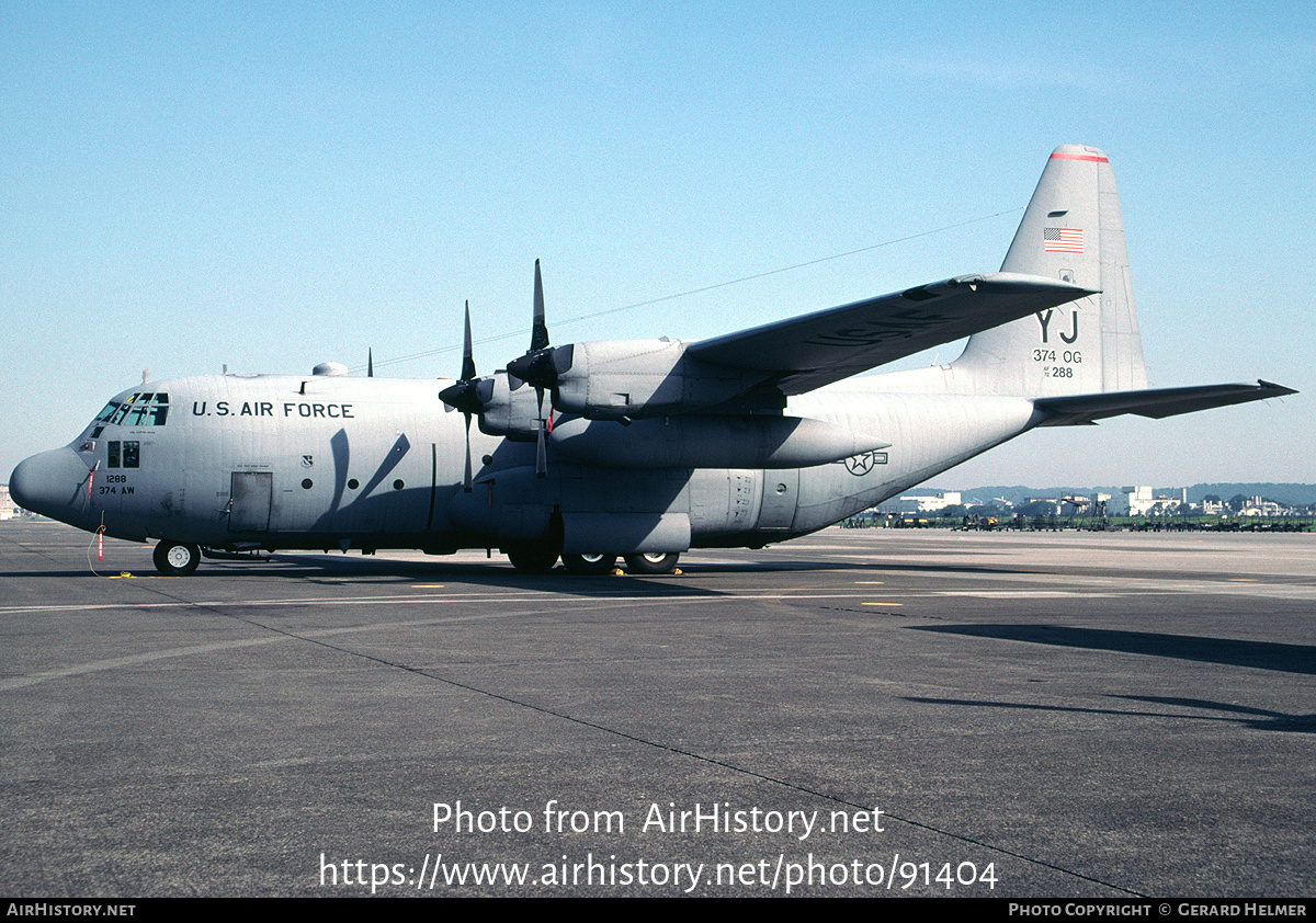 Aircraft Photo of 72-1288 / AF72-288 | Lockheed C-130E Hercules (L-382) | USA - Air Force | AirHistory.net #91404