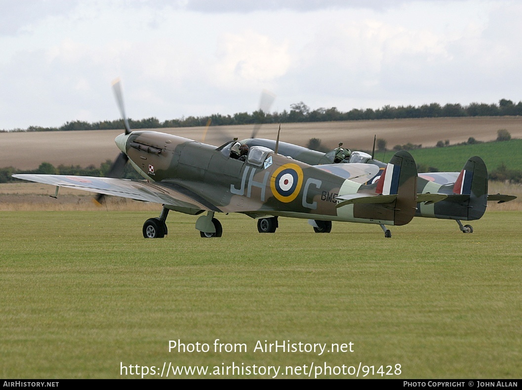 Aircraft Photo of G-MKVB / BM597 | Supermarine 349 Spitfire LF5B | UK - Air Force | AirHistory.net #91428