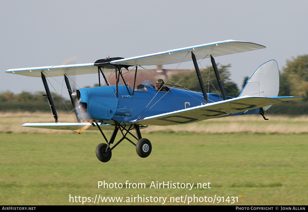 Aircraft Photo of G-ADJJ | De Havilland D.H. 82A Tiger Moth II | AirHistory.net #91431