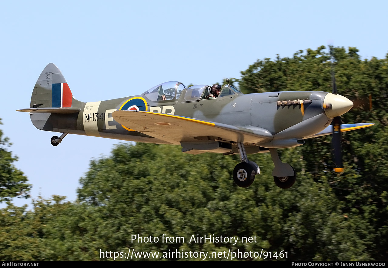 Aircraft Photo of G-CICK / NH341 | Supermarine 509 Spitfire T9 | UK - Air Force | AirHistory.net #91461