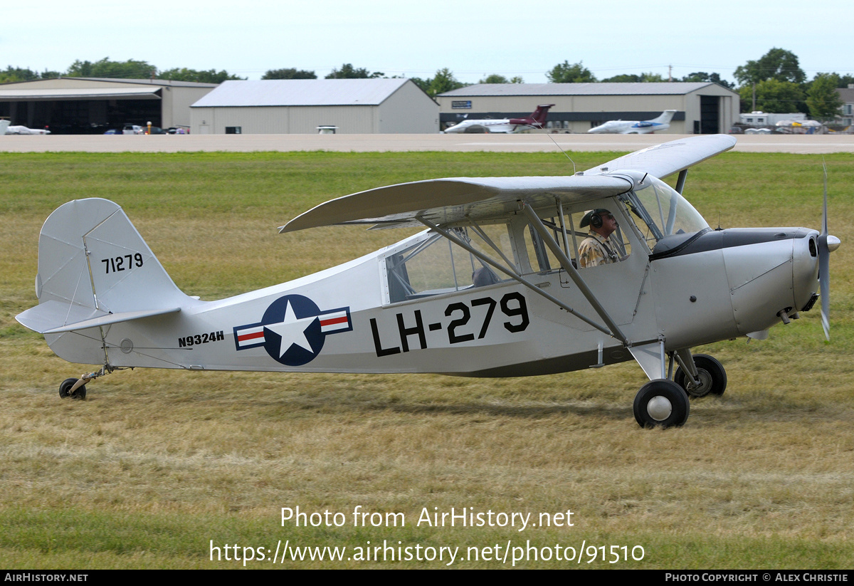 Aircraft Photo of N9324H / 71279 | Aeronca L-16A (7BCM) | USA - Air Force | AirHistory.net #91510