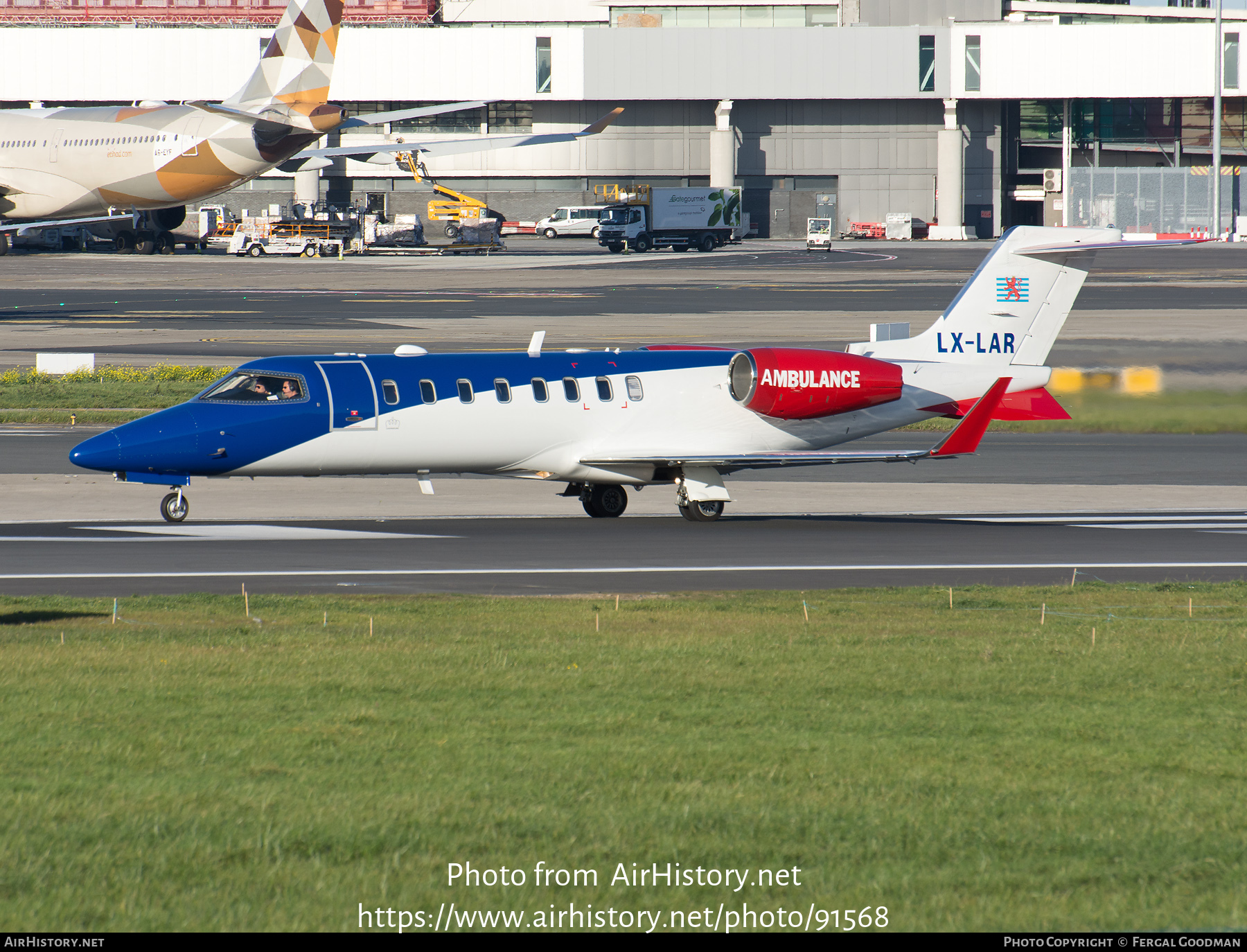 Aircraft Photo of LX-LAR | Learjet 45XR | AirHistory.net #91568