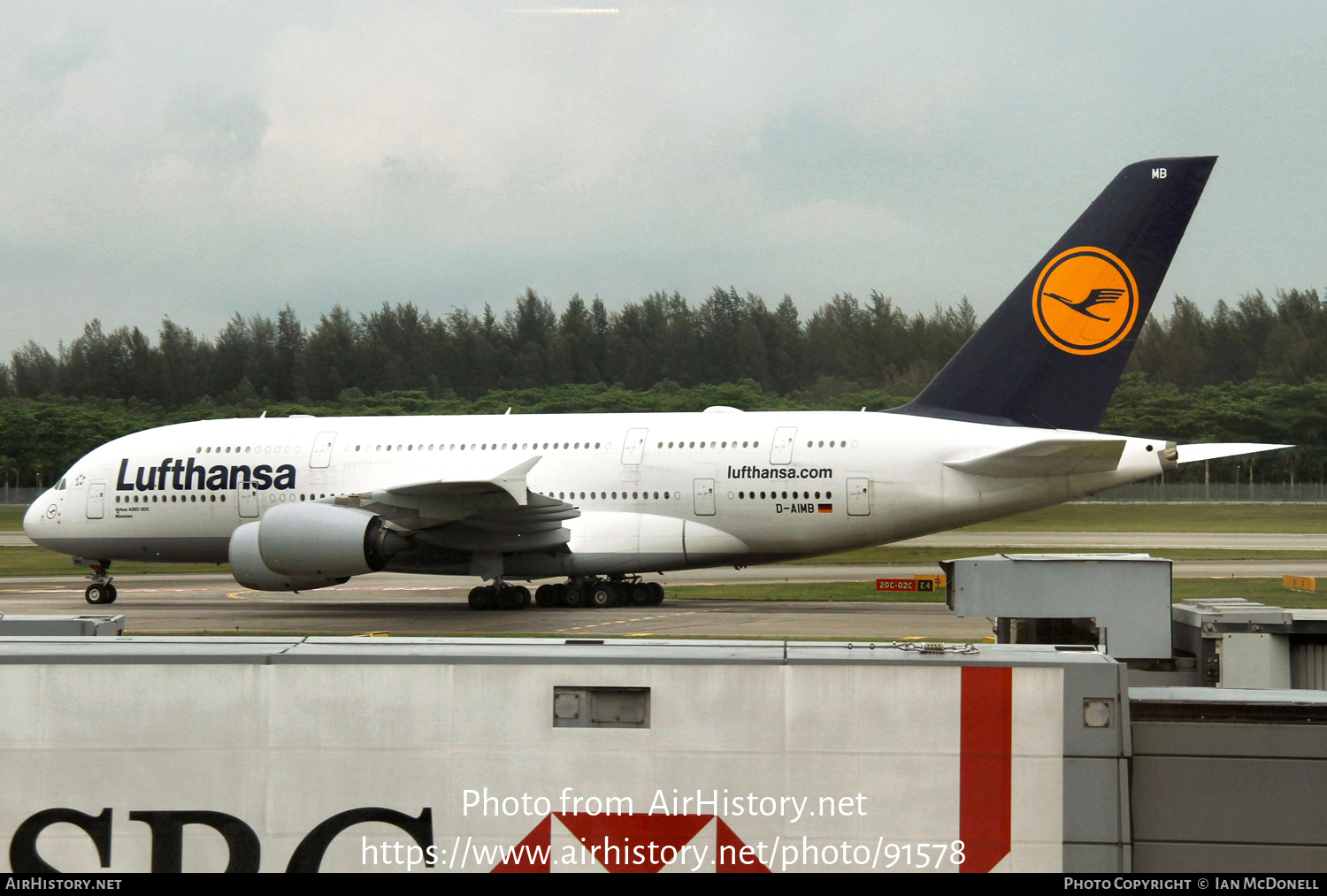 Aircraft Photo of D-AIMB | Airbus A380-841 | Lufthansa | AirHistory.net #91578