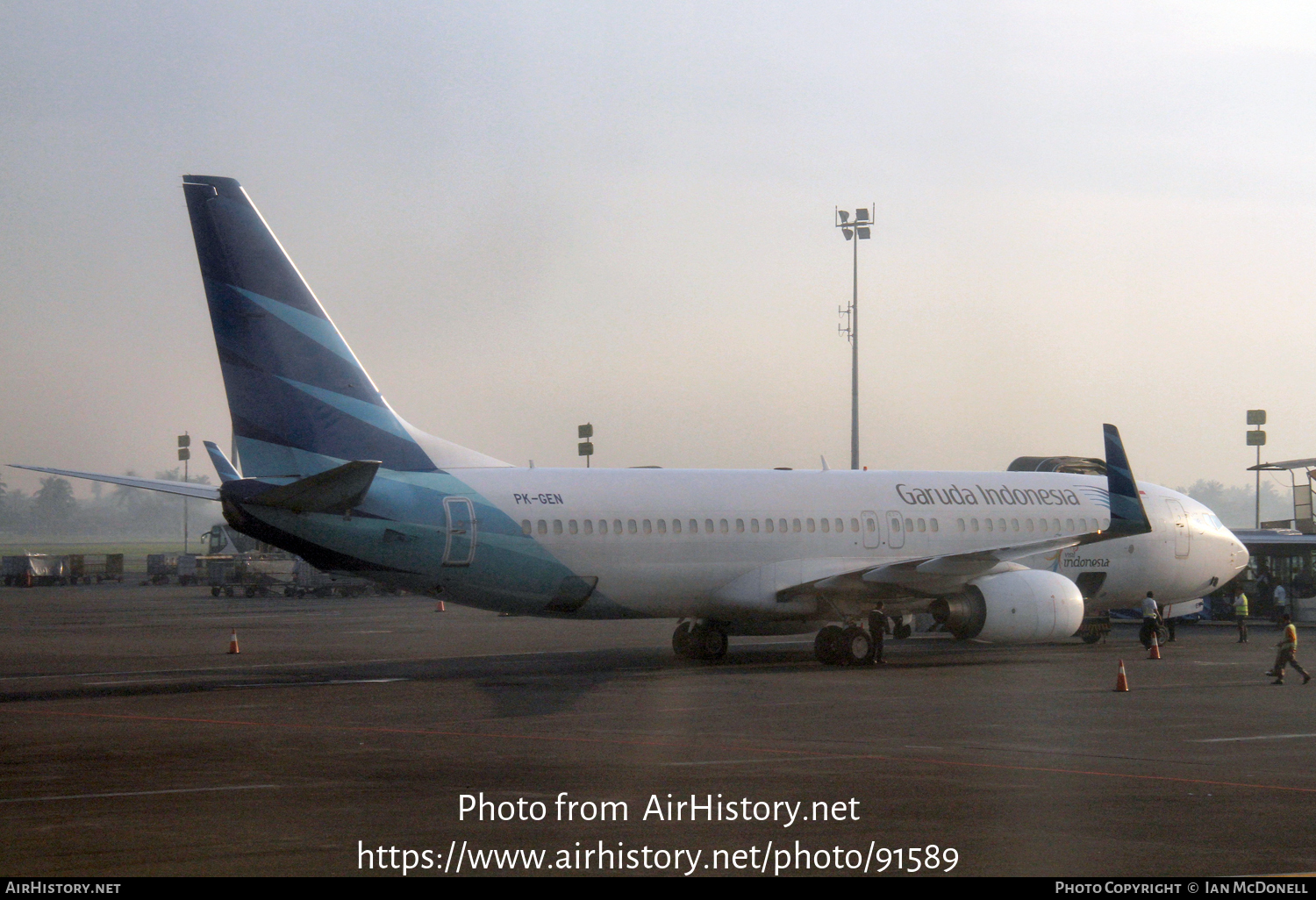 Aircraft Photo of PK-GEN | Boeing 737-8AS | Garuda Indonesia | AirHistory.net #91589