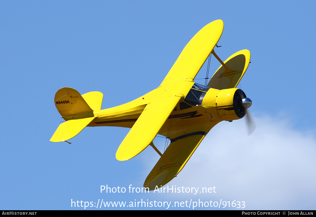 Aircraft Photo of N9405H | Beech D17S | AirHistory.net #91633