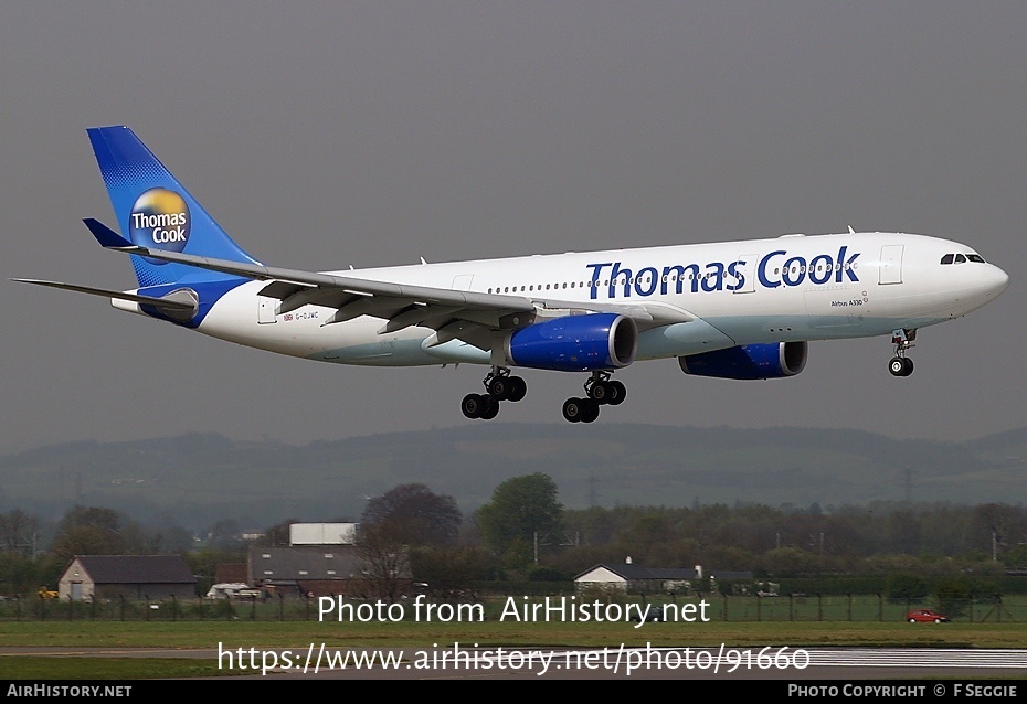 Aircraft Photo of G-OJMC | Airbus A330-243 | Thomas Cook Airlines | AirHistory.net #91660