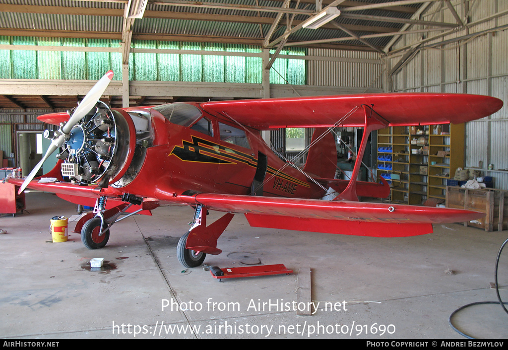 Aircraft Photo of VH-AME | Beech F17D | AirHistory.net #91690