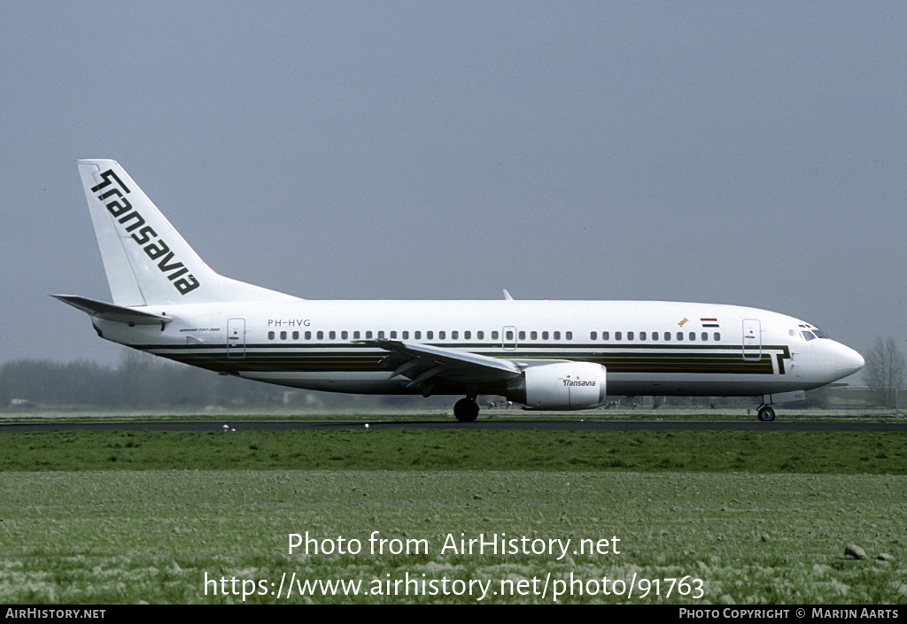 Aircraft Photo of PH-HVG | Boeing 737-3K2 | Transavia | AirHistory.net #91763