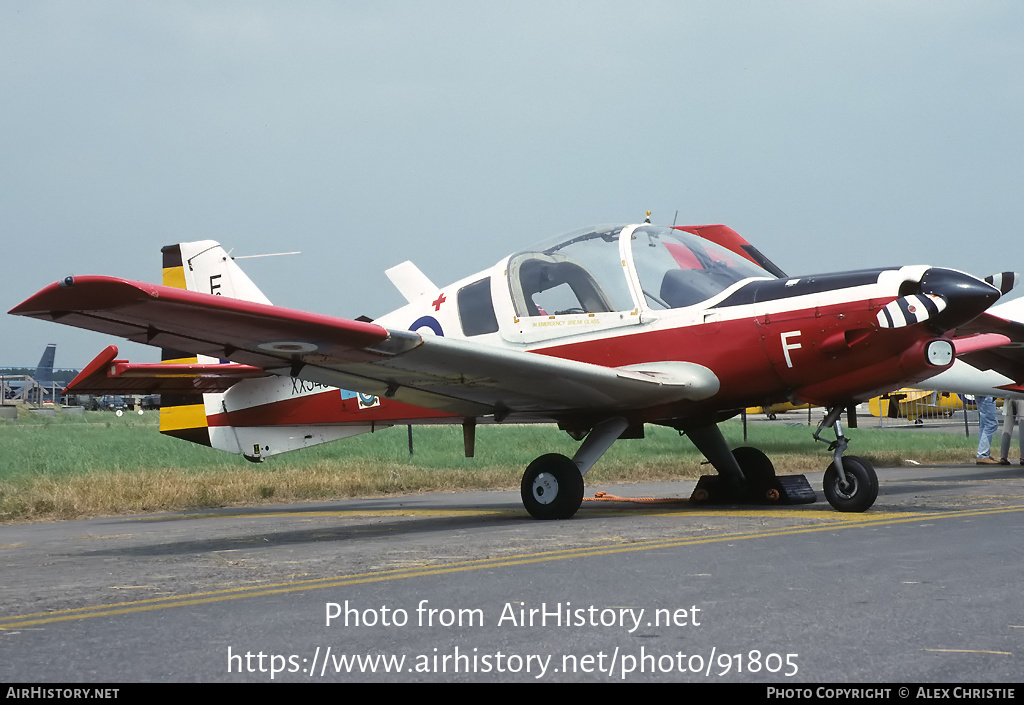 Aircraft Photo of XX543 | Scottish Aviation Bulldog T1 | UK - Air Force | AirHistory.net #91805