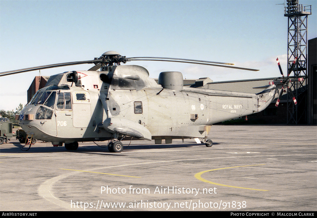 Aircraft Photo of XZ579 | Westland WS-61 Sea King HAS6 | UK - Navy | AirHistory.net #91838