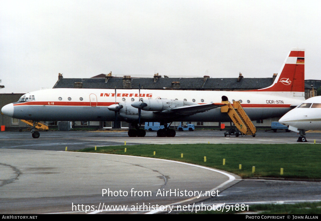 Aircraft Photo of DDR-STN | Ilyushin Il-18D | Interflug | AirHistory.net #91881