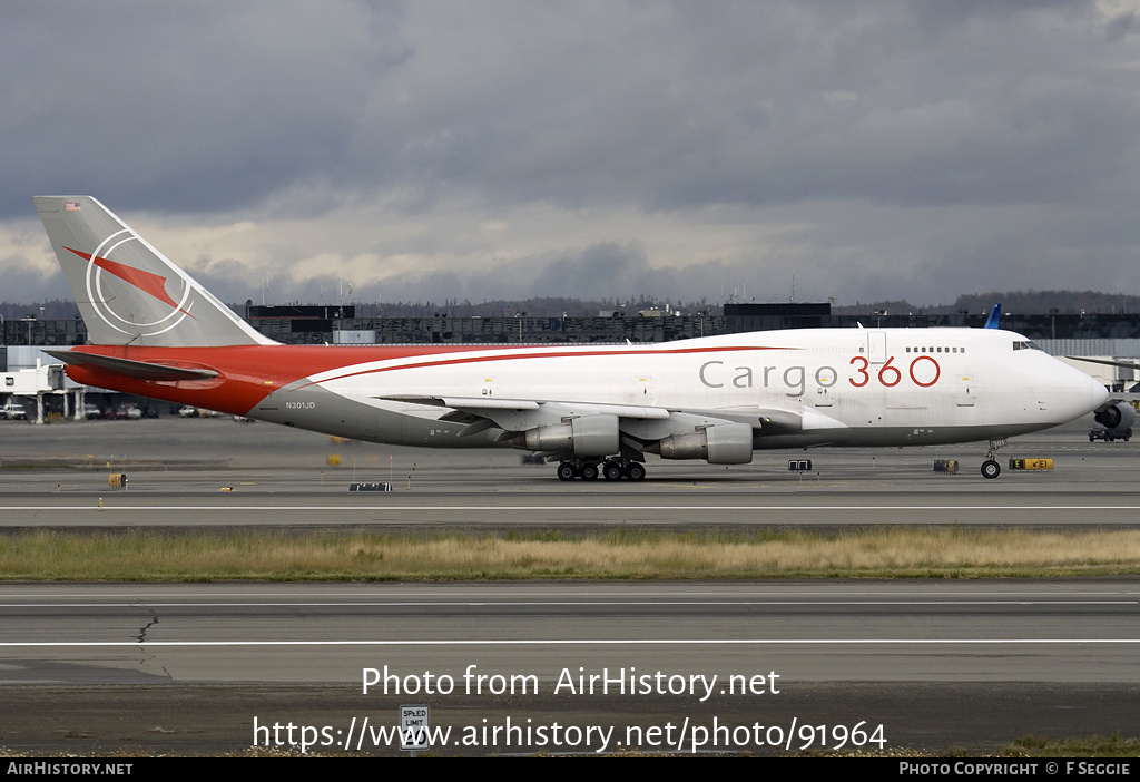 Aircraft Photo of N301JD | Boeing 747-3B5M(SF) | Cargo 360 | AirHistory.net #91964