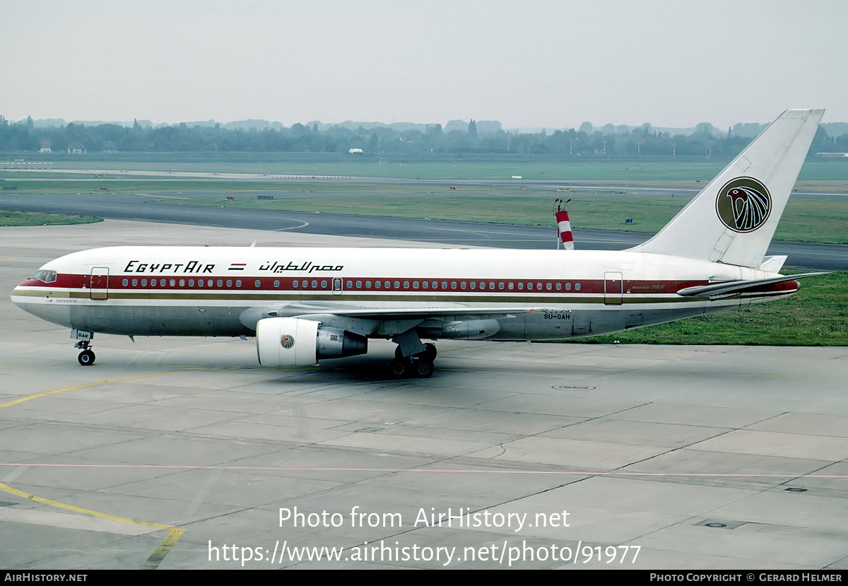 Aircraft Photo of SU-GAH | Boeing 767-266/ER | EgyptAir | AirHistory.net #91977