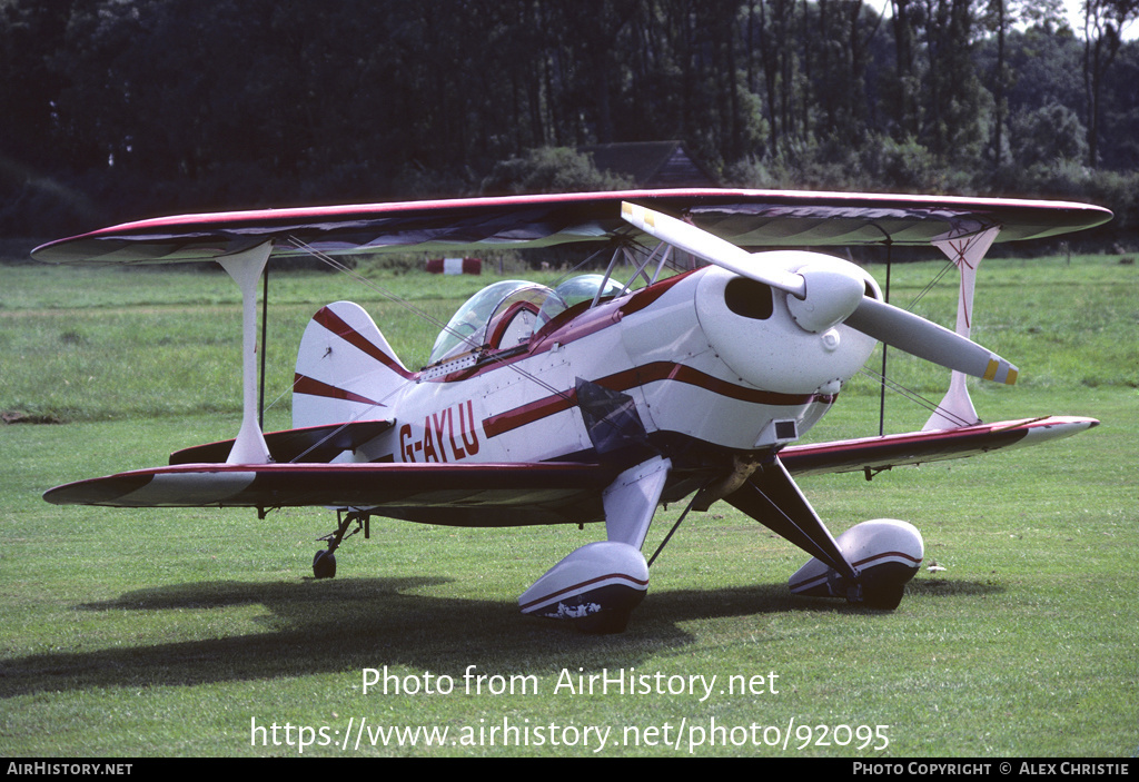 Aircraft Photo of G-AYLU | Pitts S-1S Special | AirHistory.net #92095